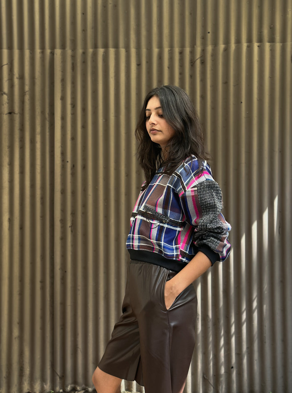 Mia jumper - checkered.