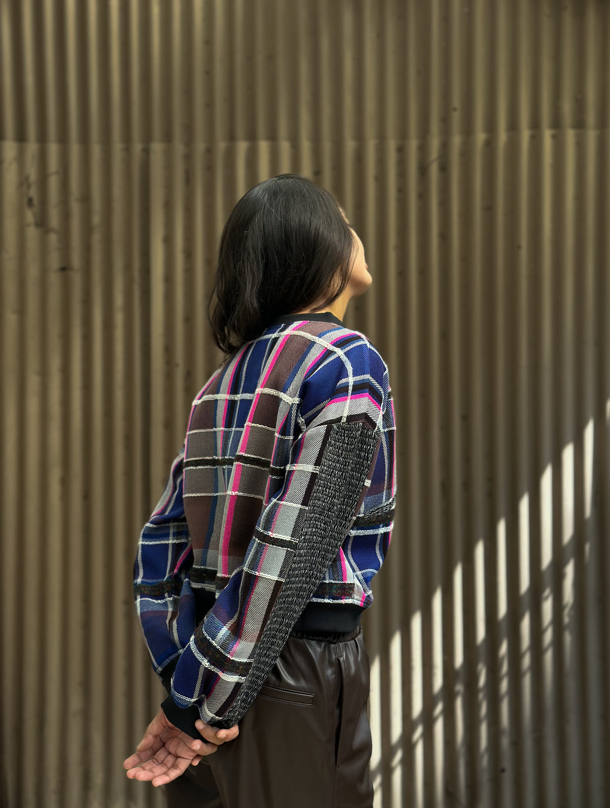 Mia jumper - checkered.
