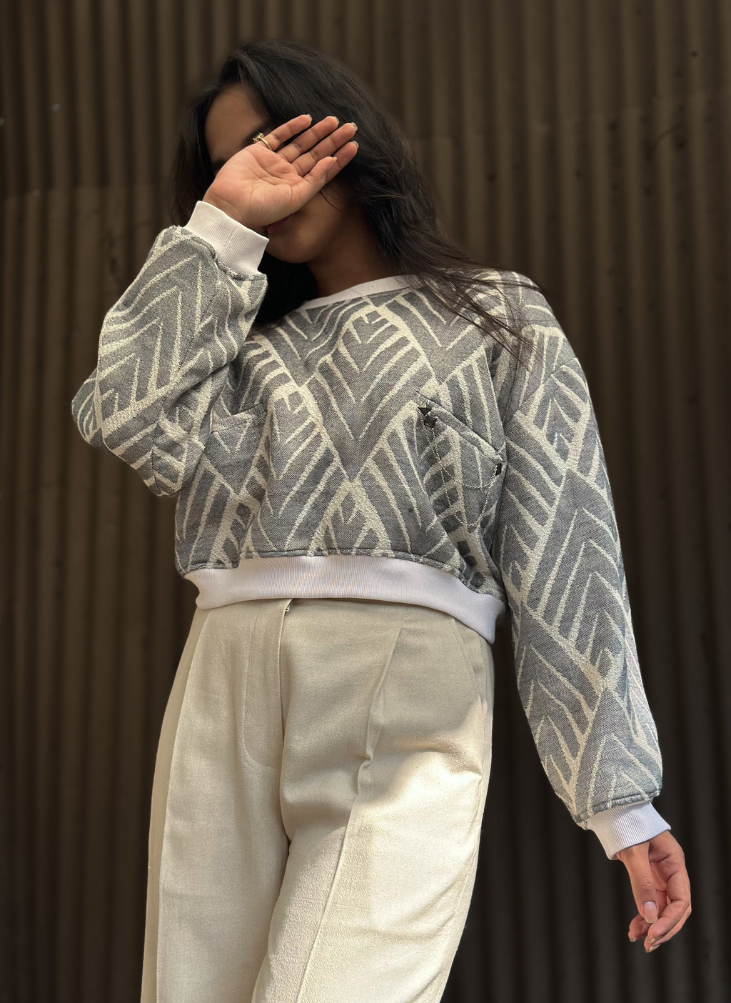 Mia jumper - snow