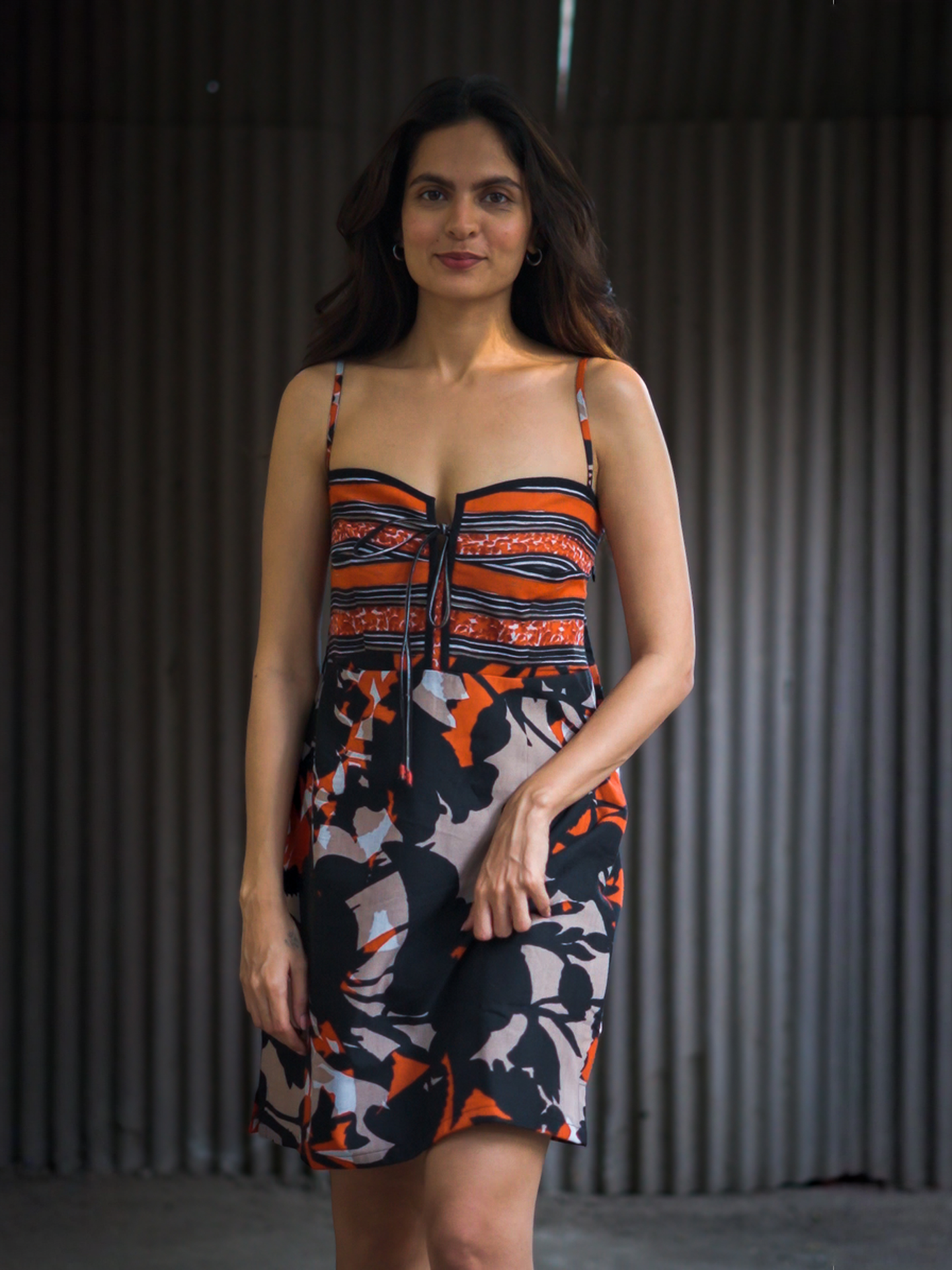 Summerfling dress - tangerine