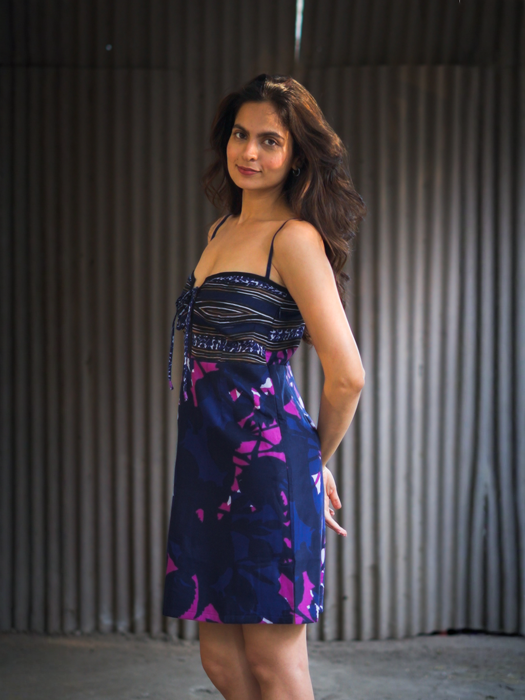 Summerfling dress - indigo