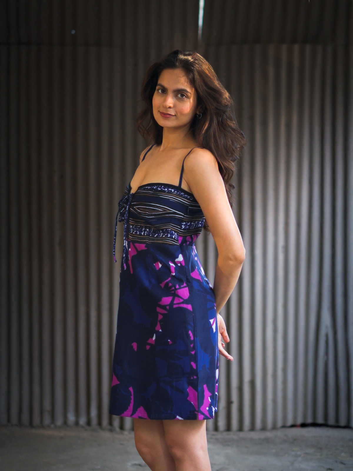 Summerfling dress - indigo