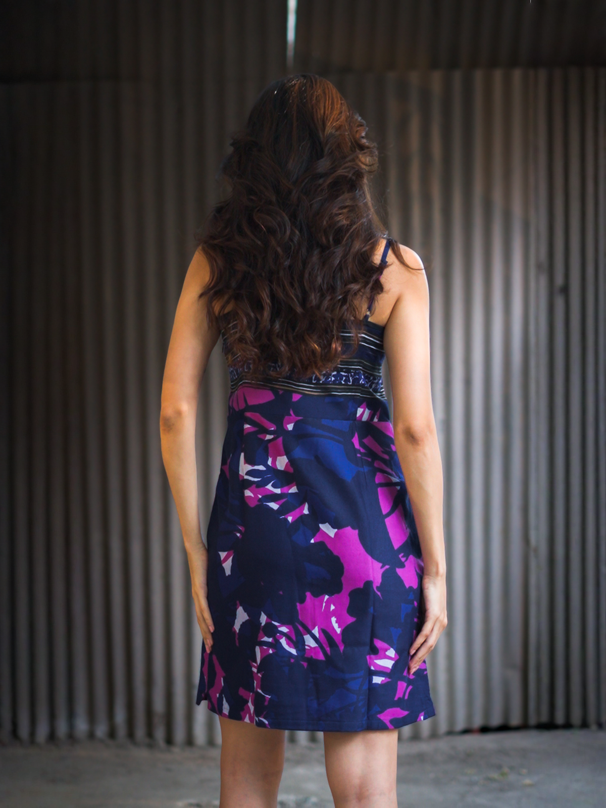Summerfling dress - indigo