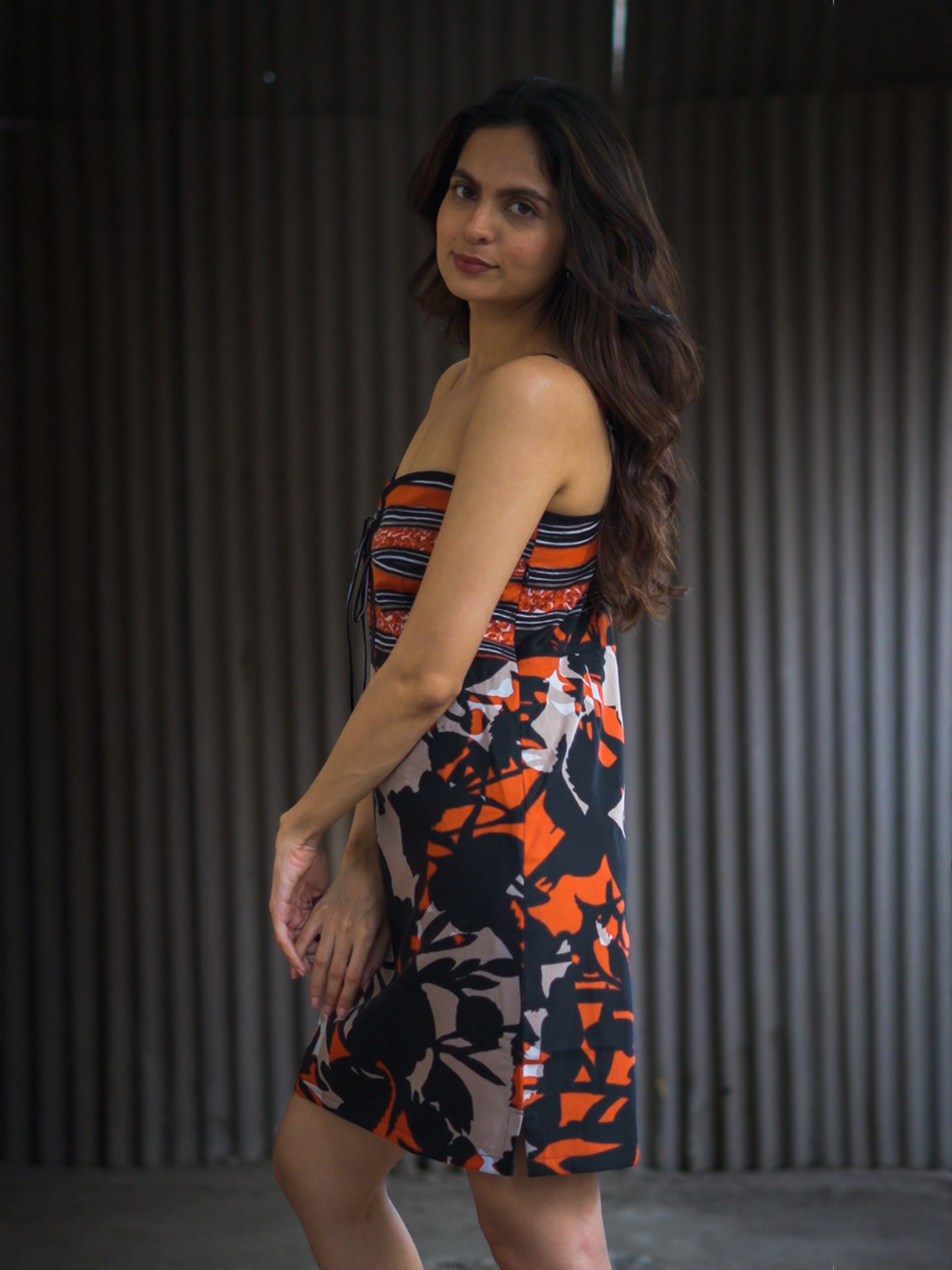 Summerfling dress - tangerine