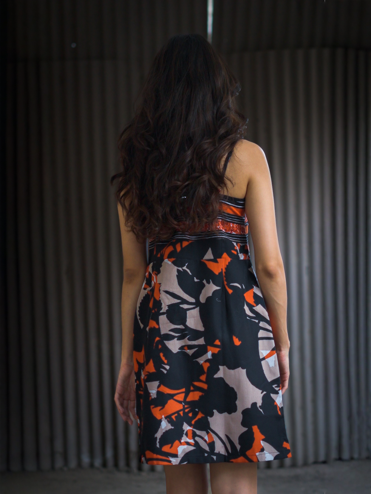 Summerfling dress - tangerine