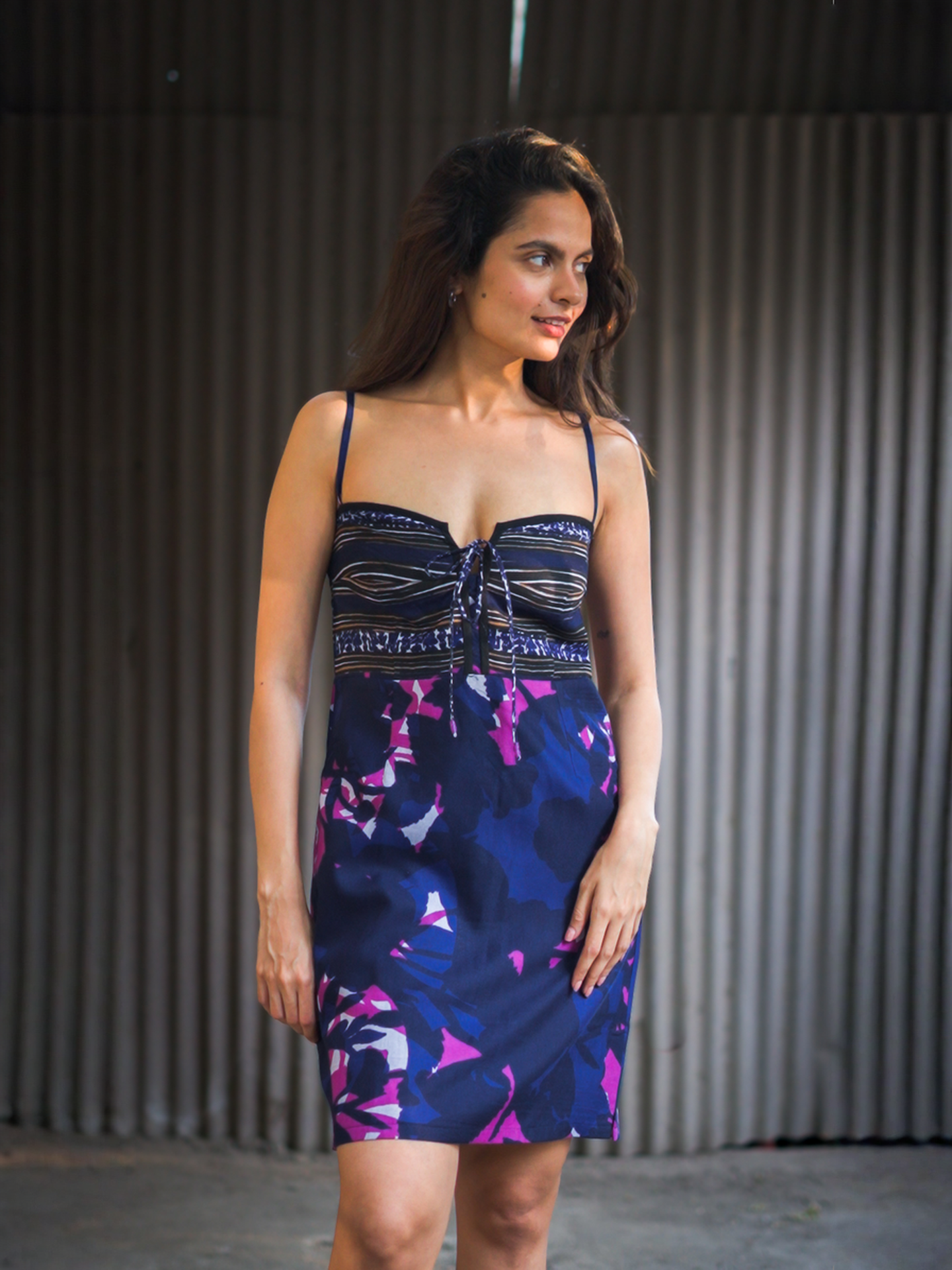 Summerfling dress - indigo
