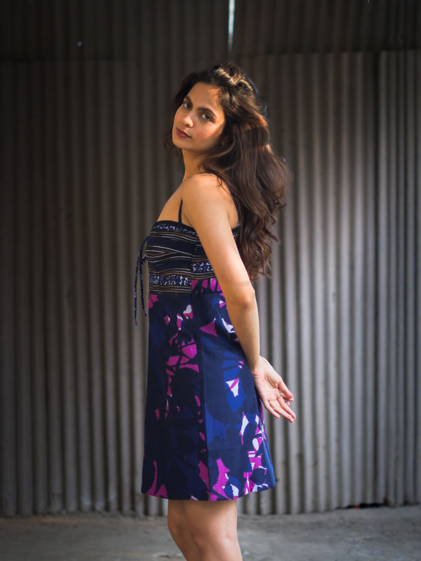Summerfling dress - indigo